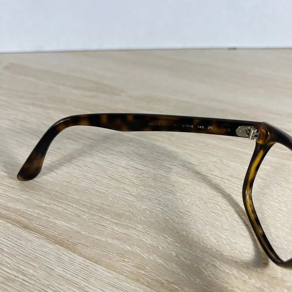 Ray-Ban RB4181 710/51 Sunglasses Havana Frame Only 57-16-145 Made in Italy 2N